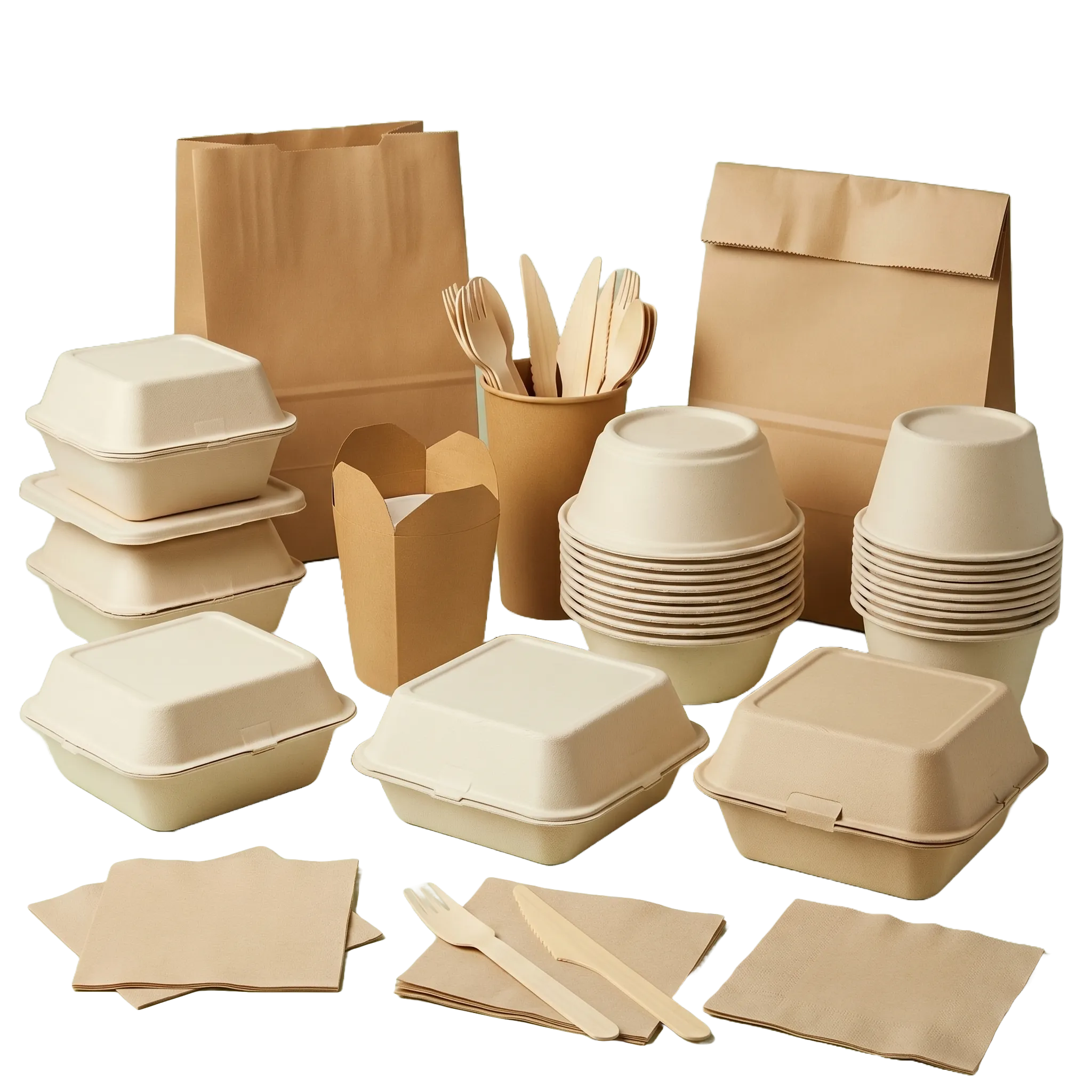Eco-friendly custom packaging samples