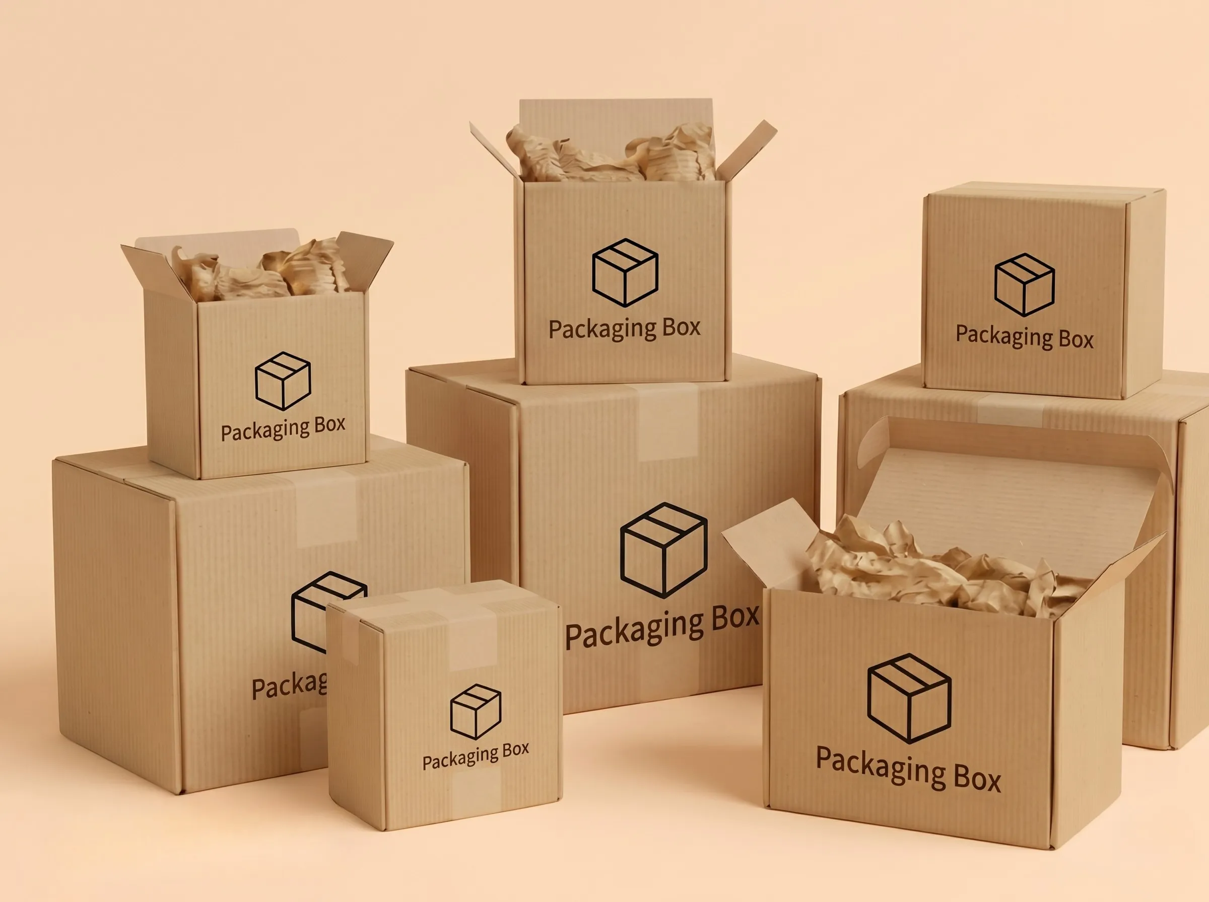 Corrugated mailer boxes for ecommerce shipping